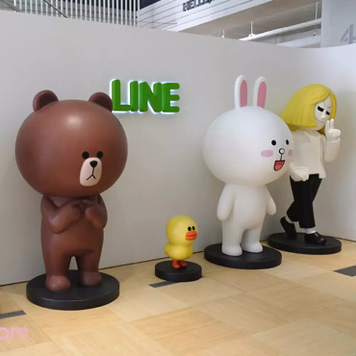 LINE公仔們的韓國大本營