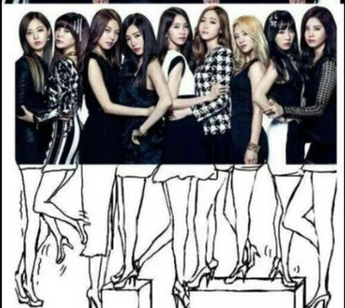 少女時代美腿不在？