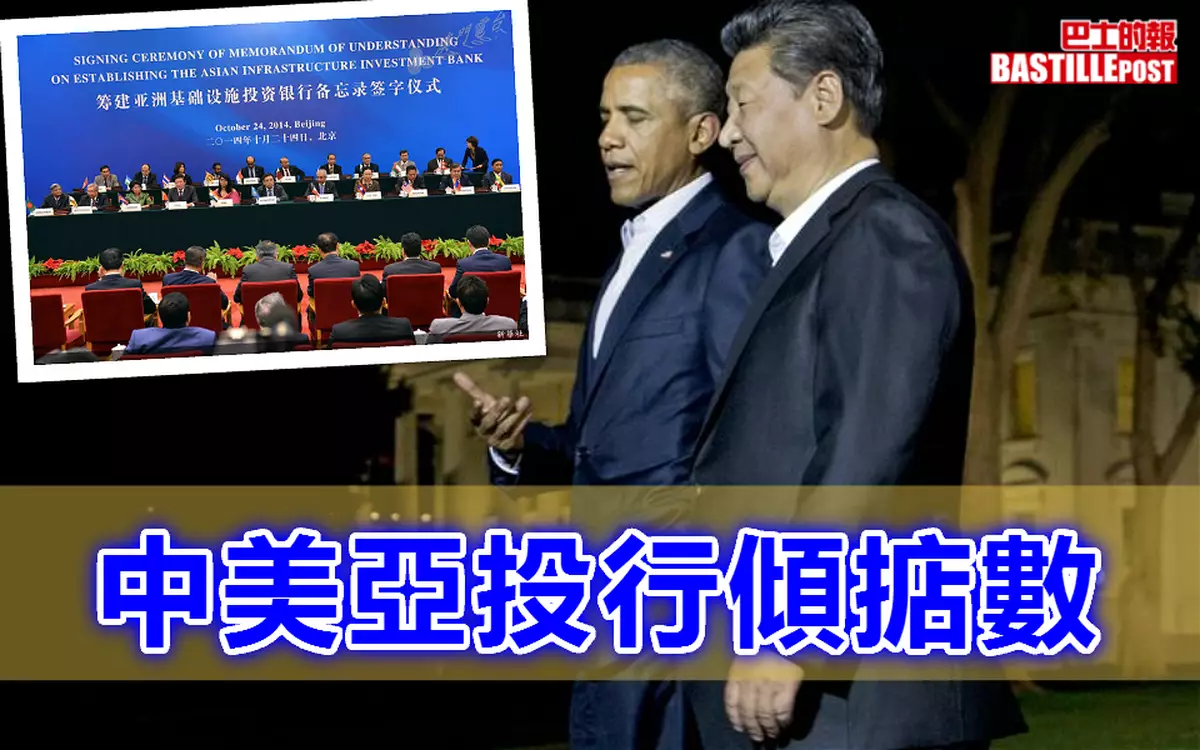中美亞投行傾掂數