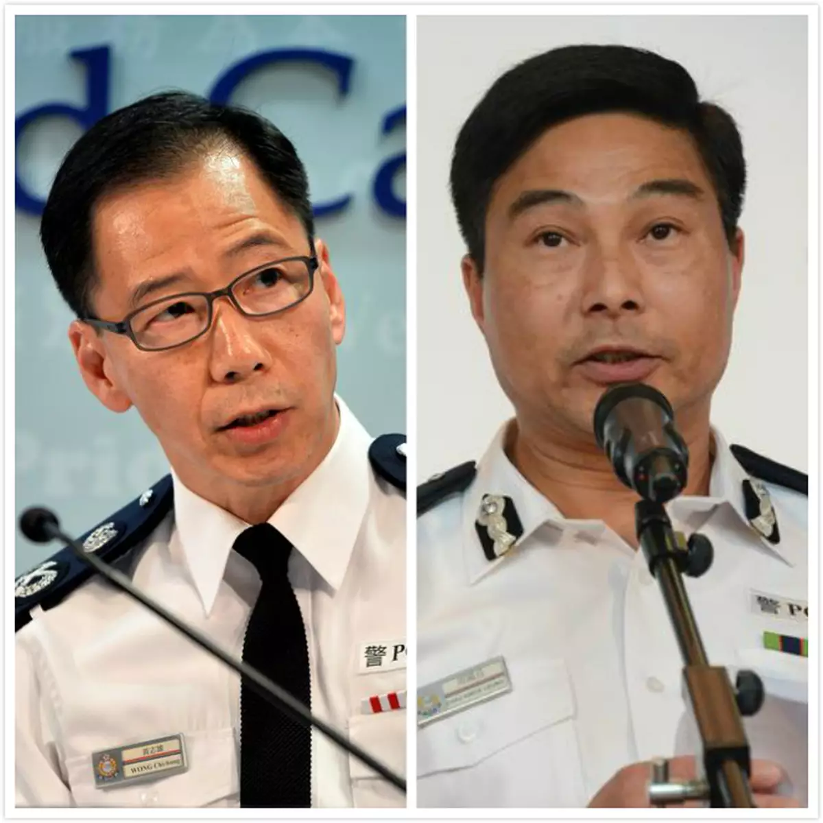 兩警務處副處長獲延任半年及一年