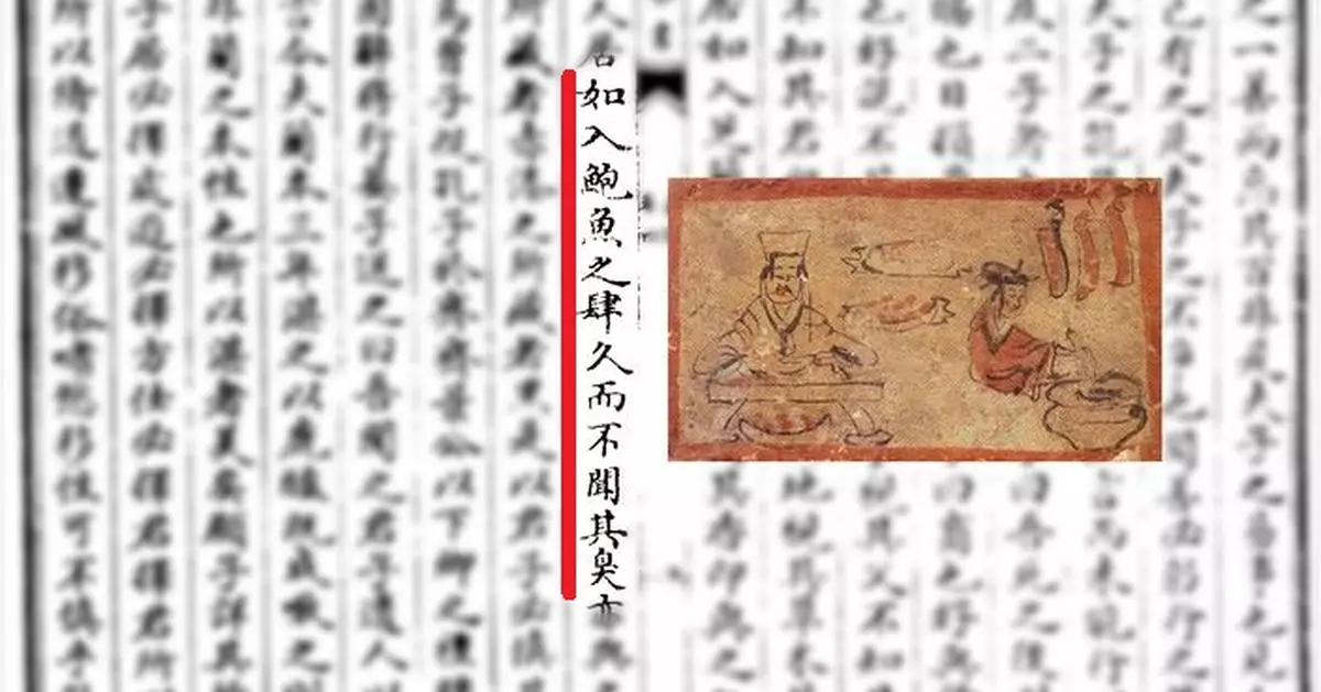 「鮑魚之肆」為甚麼是臭？
