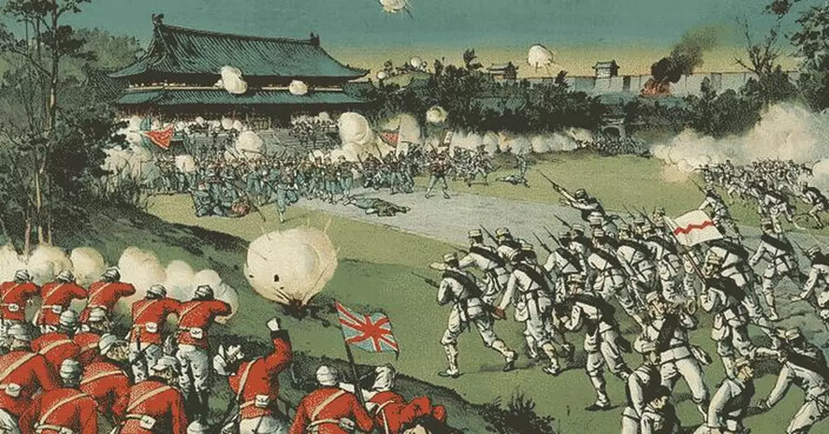 日本畫家下的八國聯軍之役