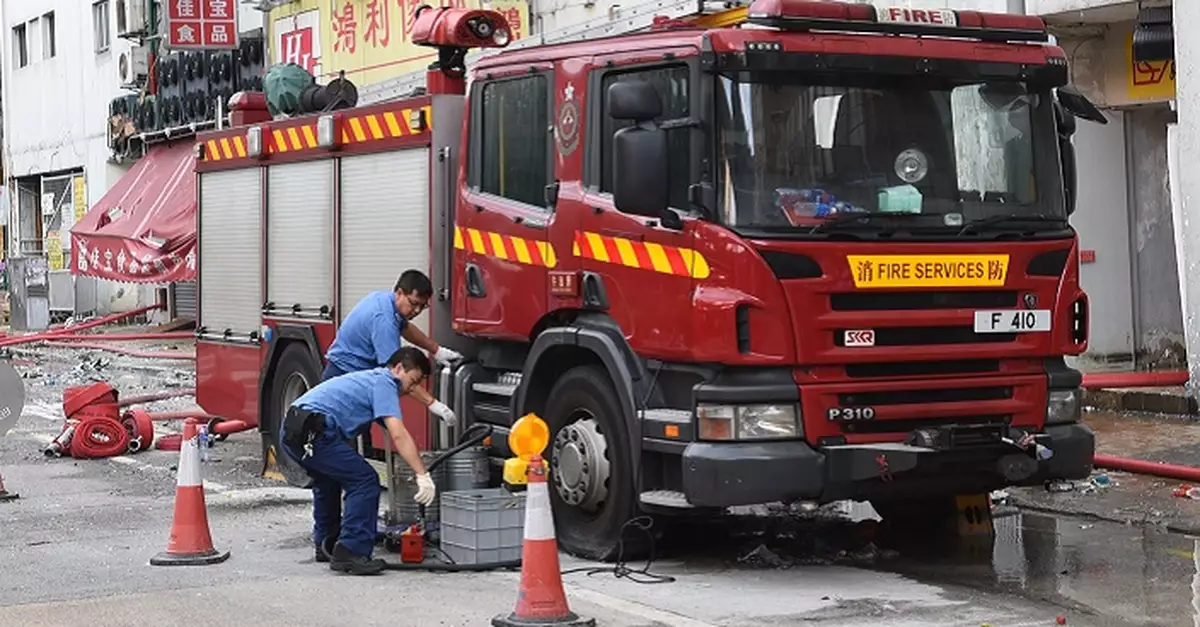 消防神之車 執勤近170個鐘終交更