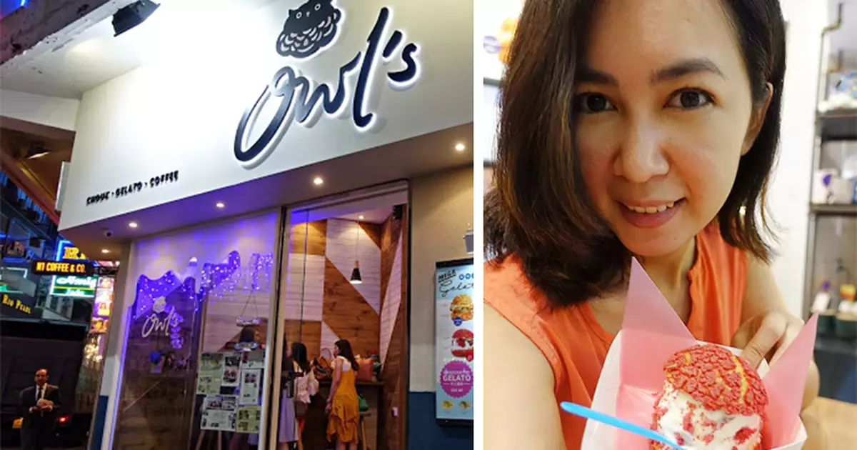 Staice~貓頭老鷹食泡芙？！