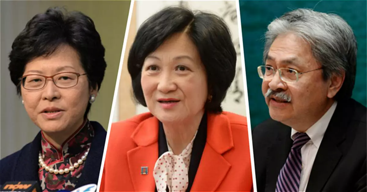 林鄭是特首大熱人選