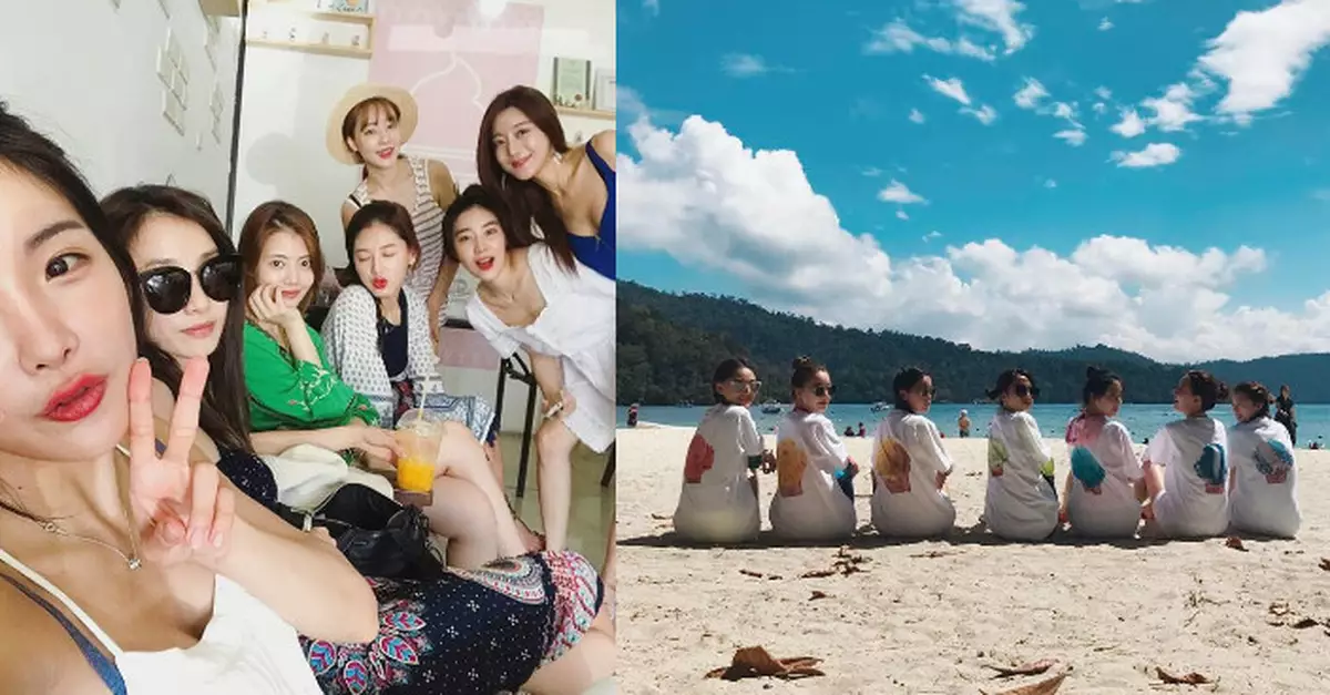前女團Rainbow成員晒7週年紀念旅遊相