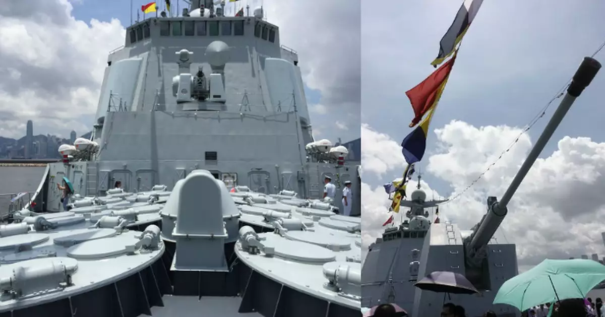 遼寧艦3艘屬艦都唔嘢小 導彈發射器最強勁