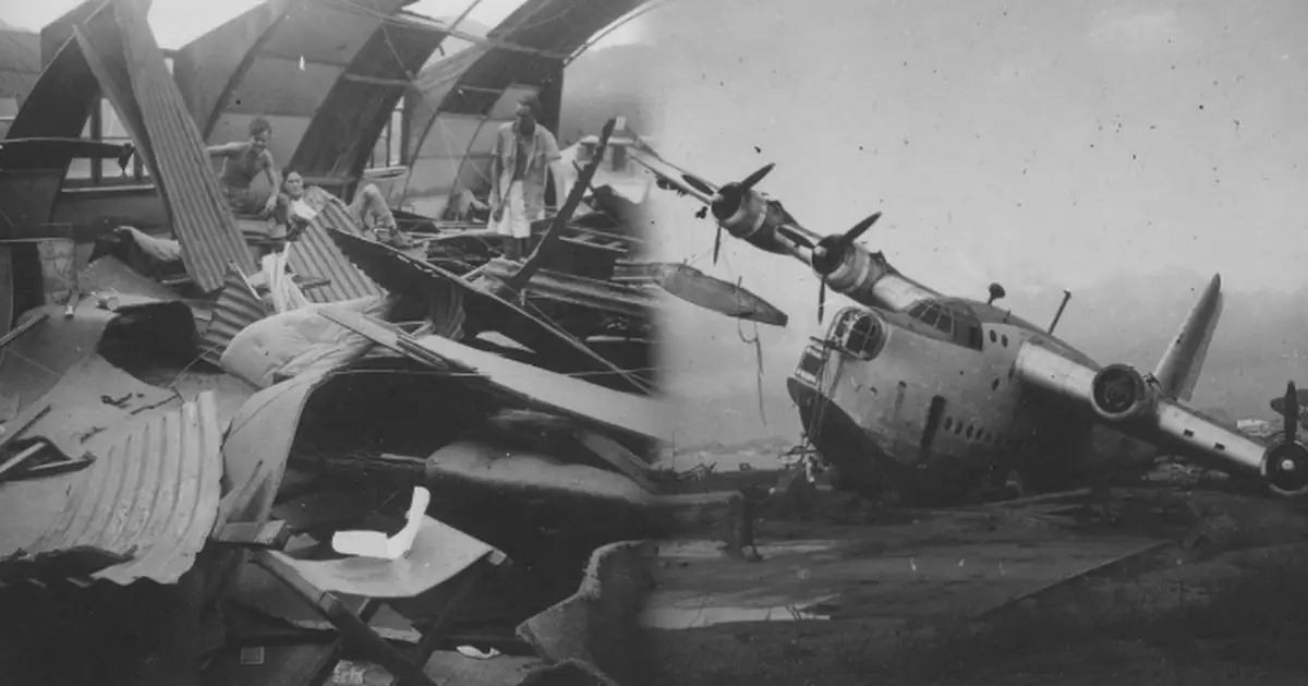 1946十號風球蹂躪啟德 澳門沉船220死