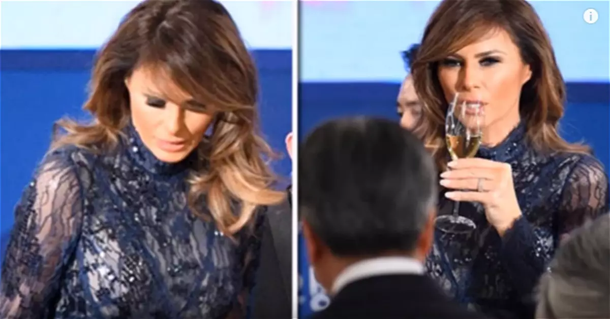 特朗普太太透視裝赴韓國宴惹爭議 在華包到實