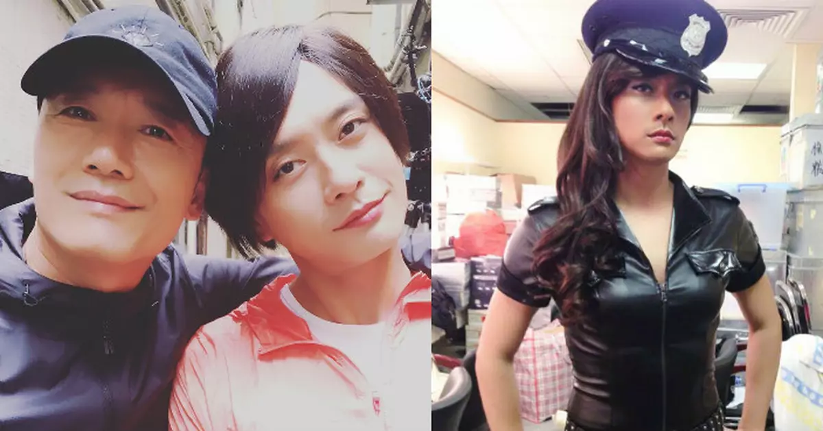 扮女人扮上癮？黃宗澤重口味女裝相大晒冷