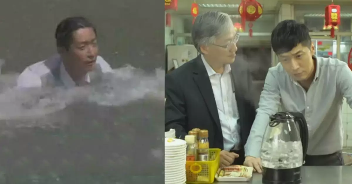 「黃雨代言人」巧遇天文台長　拆解「黃雨會水浸」之謎