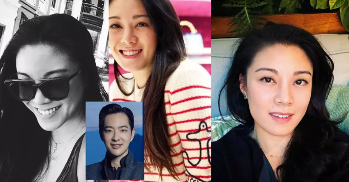 澄清從沒秘婚 廖碧兒認與富二代盧啟賢分手