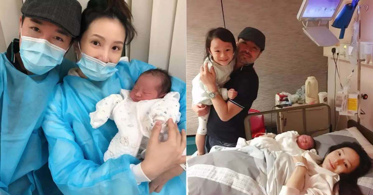 太太剖腹誕下細女 陳定幫再做爸爸