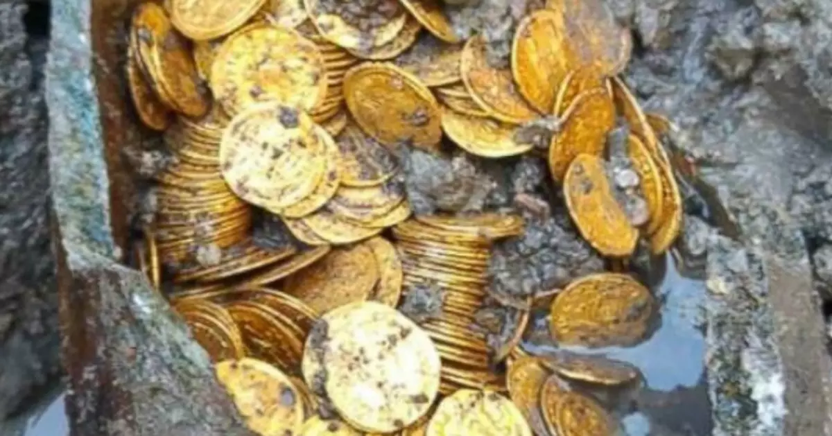 意大利拆老劇院 掘出大量古羅馬金幣