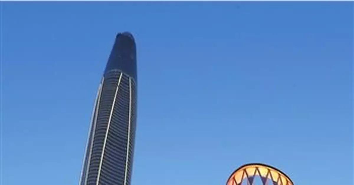 全球第八高樓在天津濱海新區建成