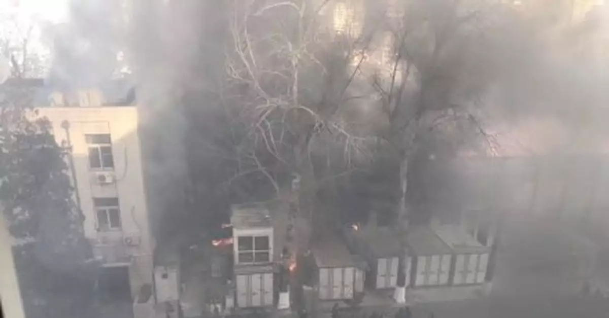 北京交通大學實驗室內發生爆炸：現場濃煙瀰漫