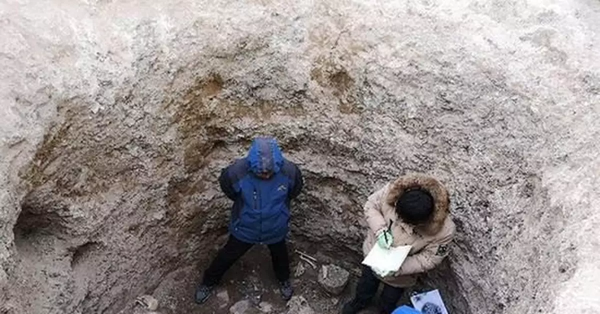 遼上京遺址發現人頭祭祀坑 有14具頭骨和骸骨