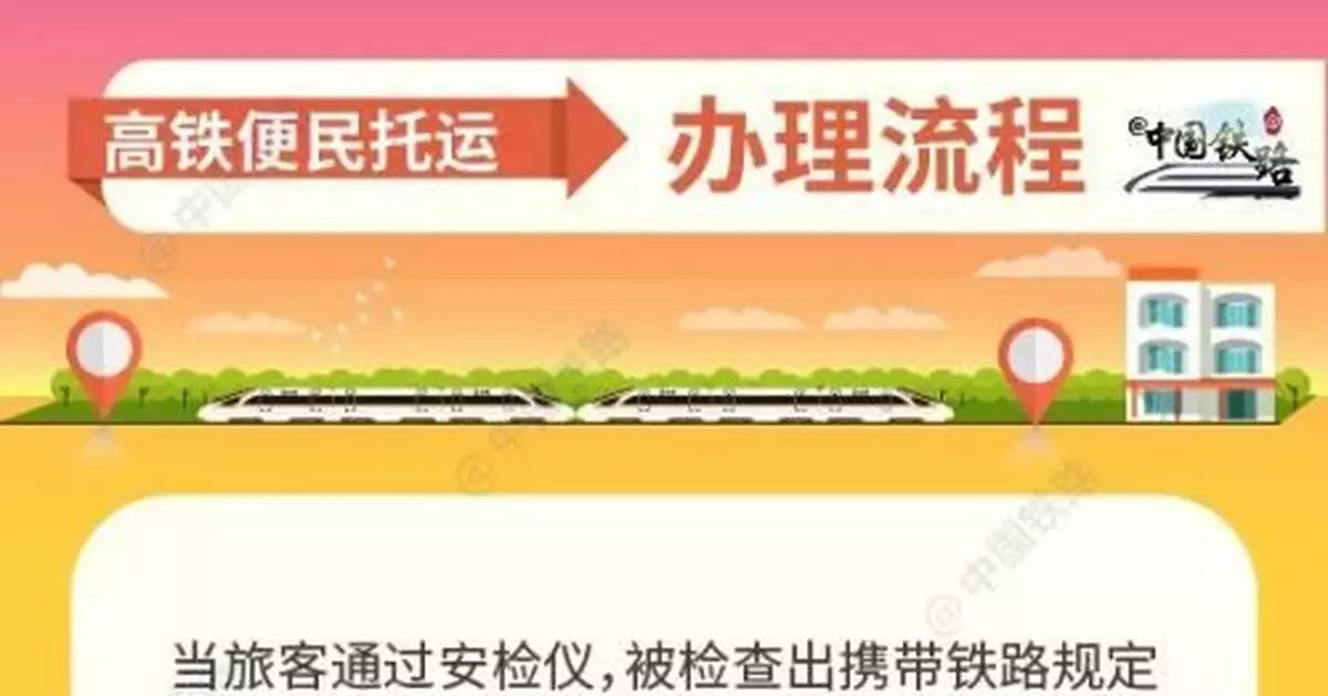 過年坐高鐵回家佩奇不讓上車?高鐵便民託運了解下