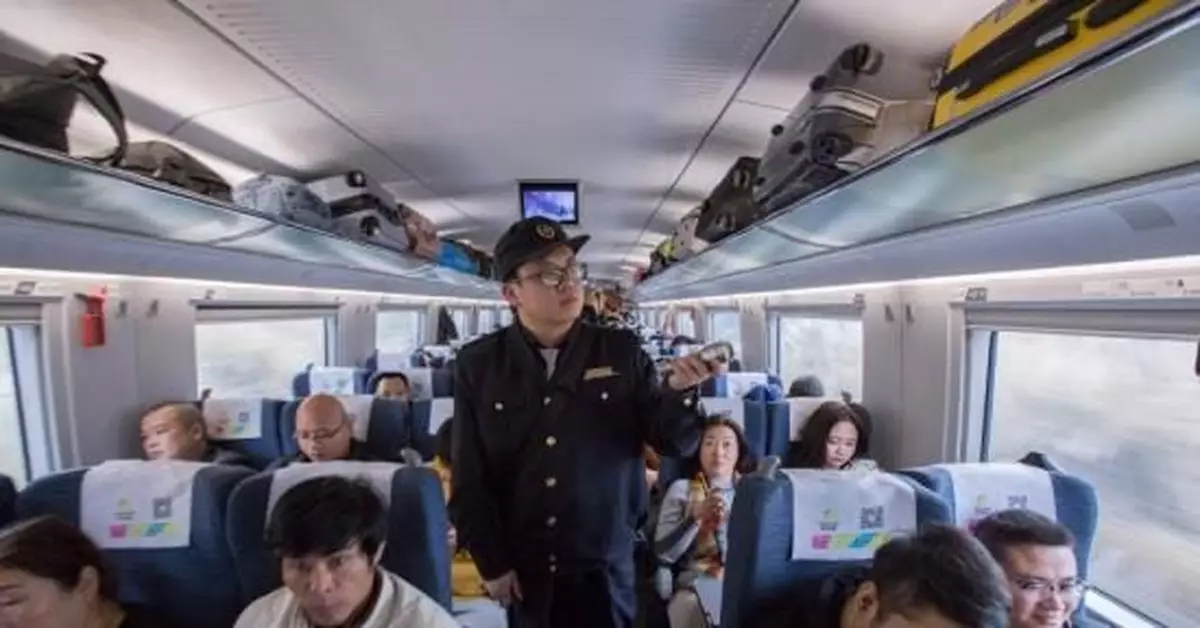 1月26日全國鐵路預計發送旅客1061萬人次