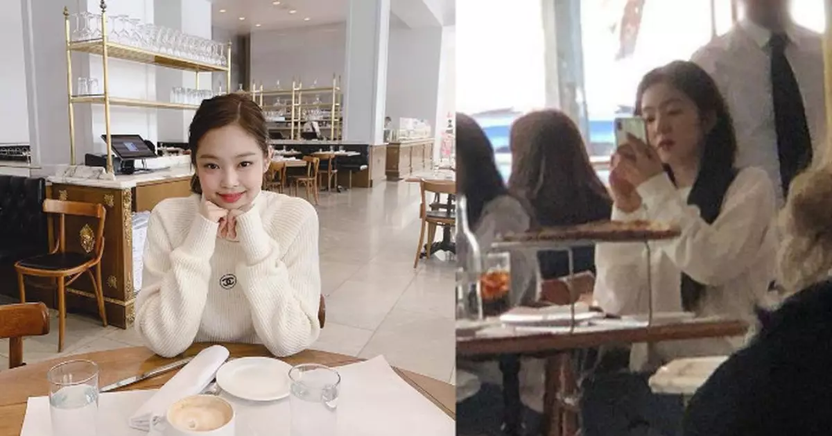好閨蜜飛美國也要相見 Jennie新相全由Irene操刀