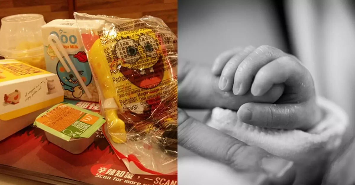 殯儀人員買麥記給已過身女童 母靈堂哭喊：對唔住！