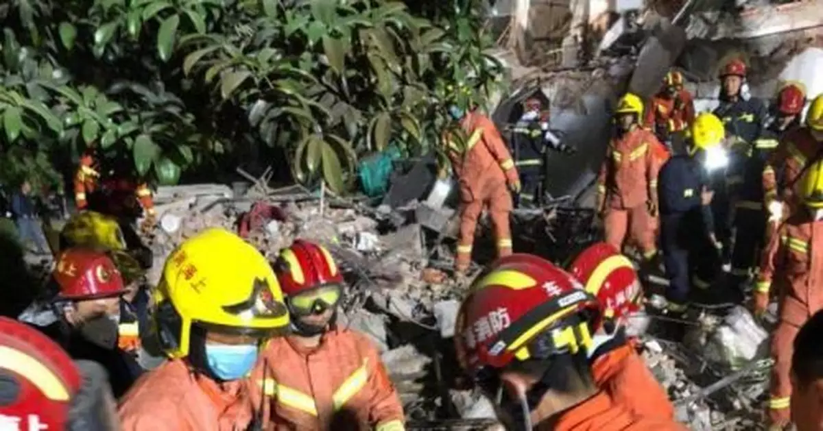 又找到1人！上海改建廠房坍塌事故已救出24人