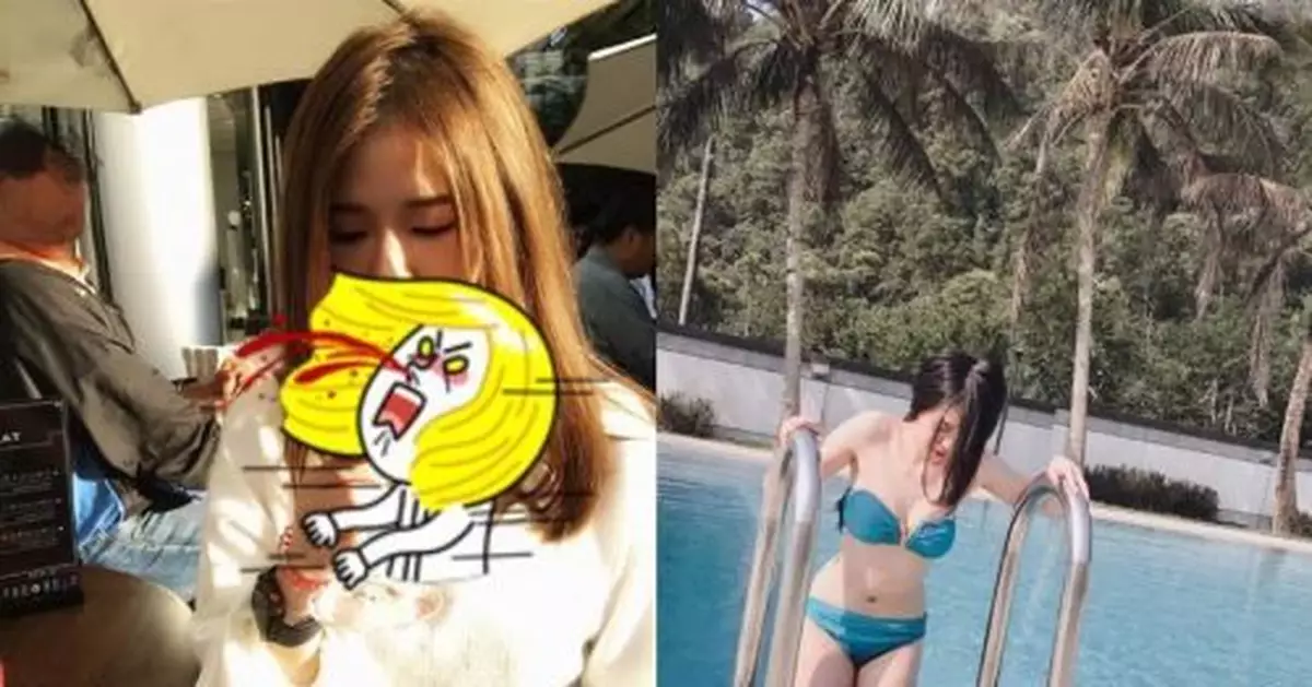 正妹會計太邪惡！凶到襯衫快爆開