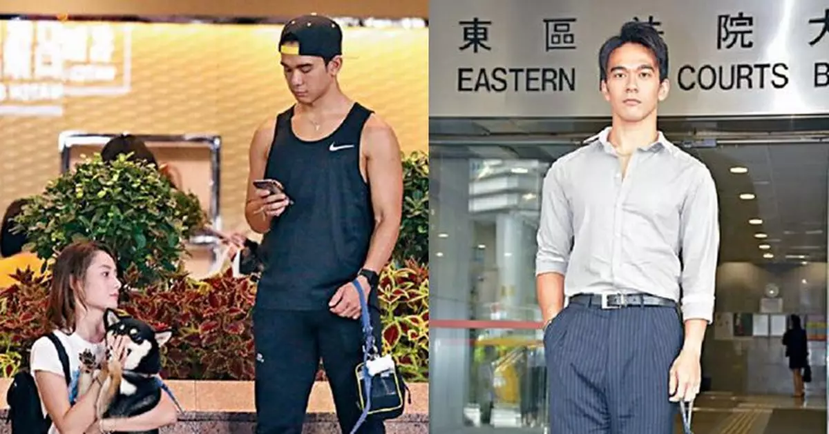 無牌駕駛罰社服令 龐景峰鬆晒同女友放狗拍拖
