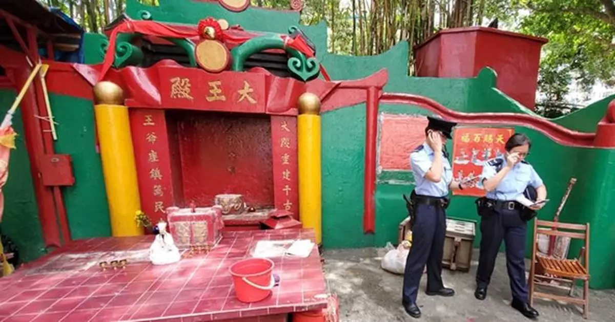 牛頭角大王殿古廟遭搗亂損失20萬 大王爺像被盜走
