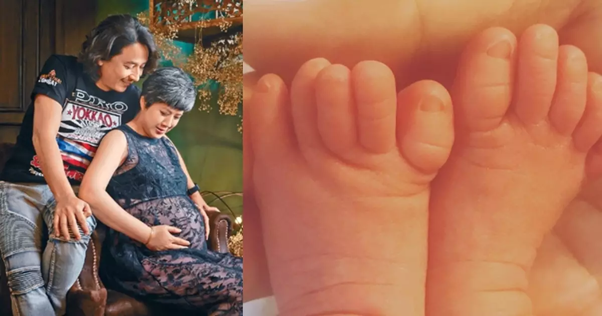 太太開刀誕女 黃澤鋒開心哂「小黃妃」腳仔