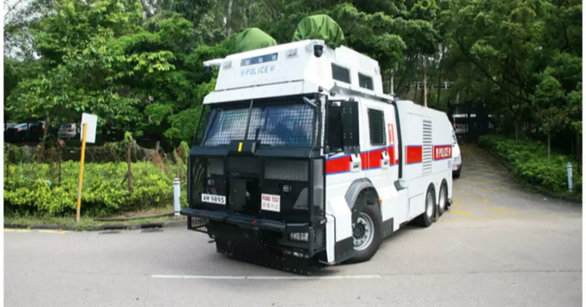 收5千電郵要求停驗水炮車 機電署：去年已交付警方