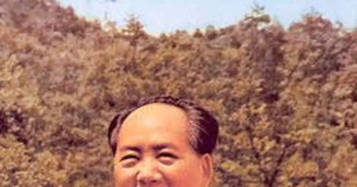 毛澤東8張經典微笑照片