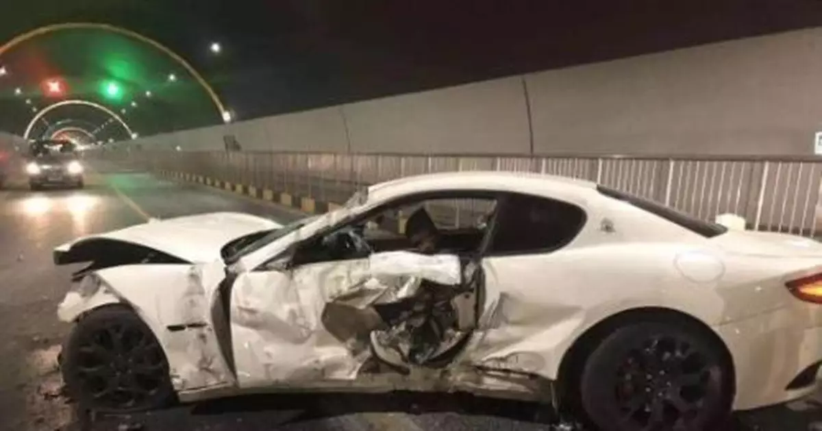 大學生無證駕豪車失控損失百萬 找人頂包遭「出賣」