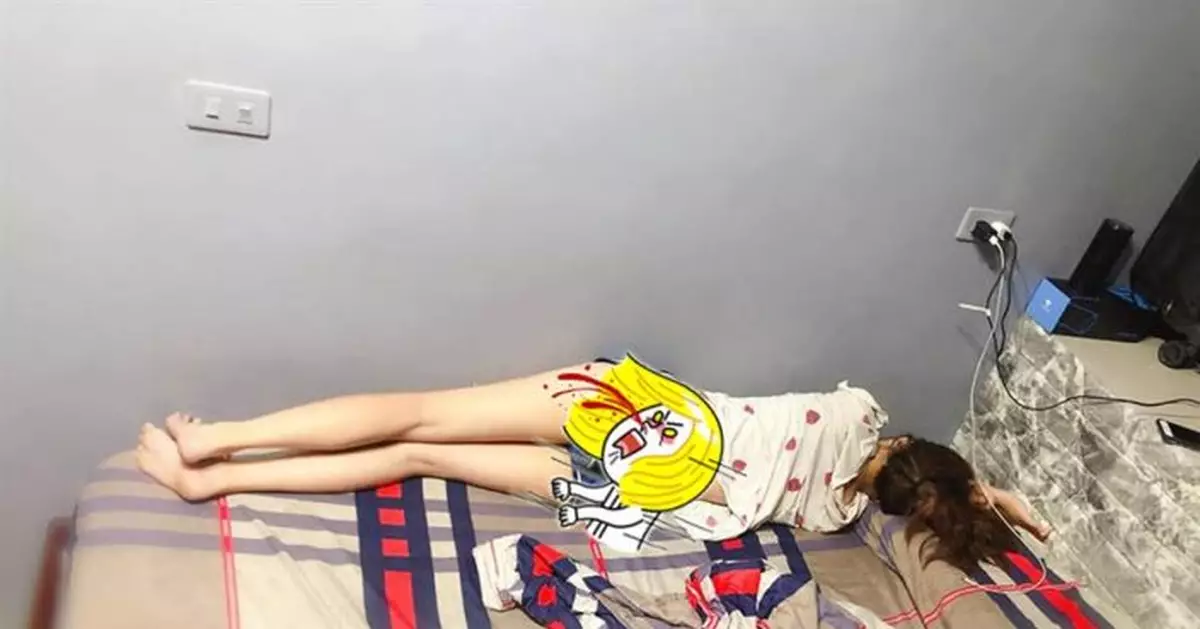 曬女友睡姿！真理褲邪惡視角曝光
