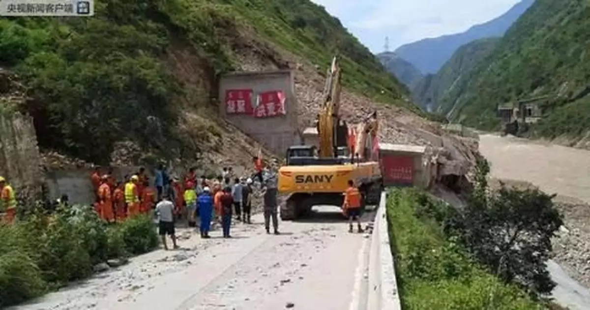 成昆鐵路受損路段全線搶通