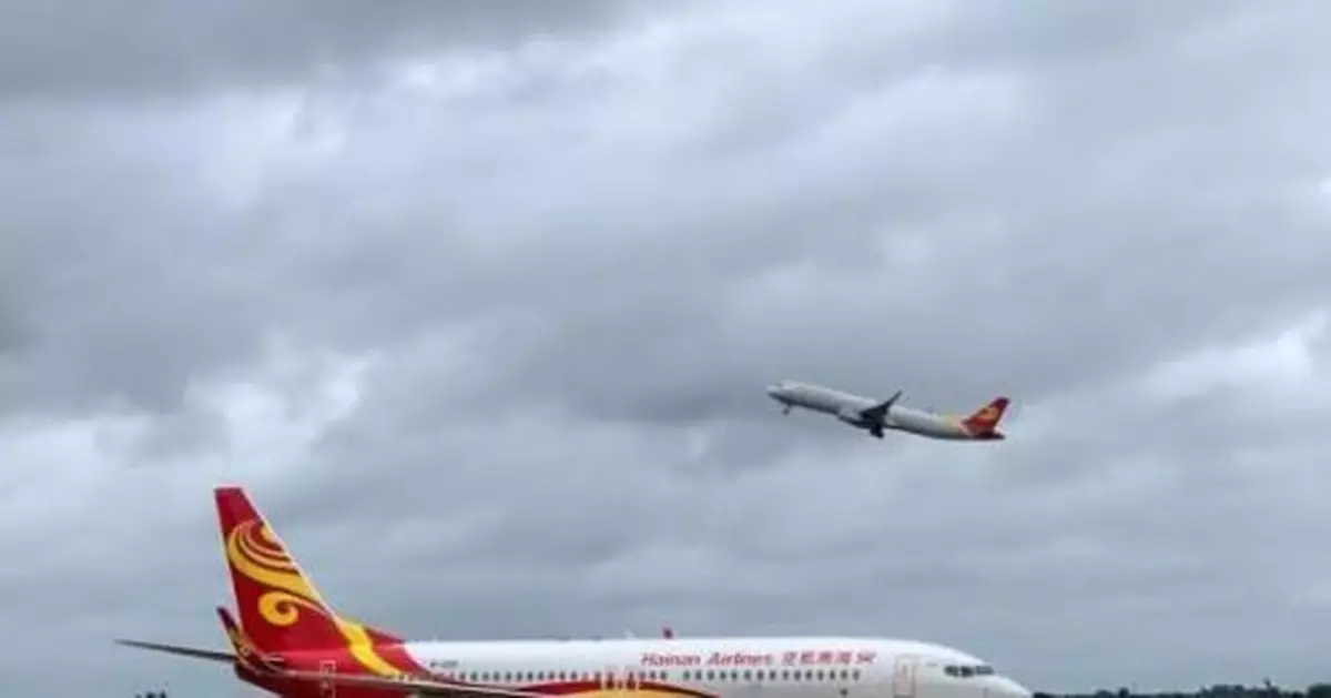 颱風「韋帕」致海南取消60個航班 環島高鐵繼續停運