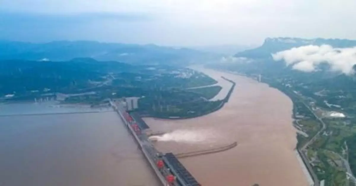 三峽水庫攔蓄新一輪洪水 長江防洪受「利奇馬」影響