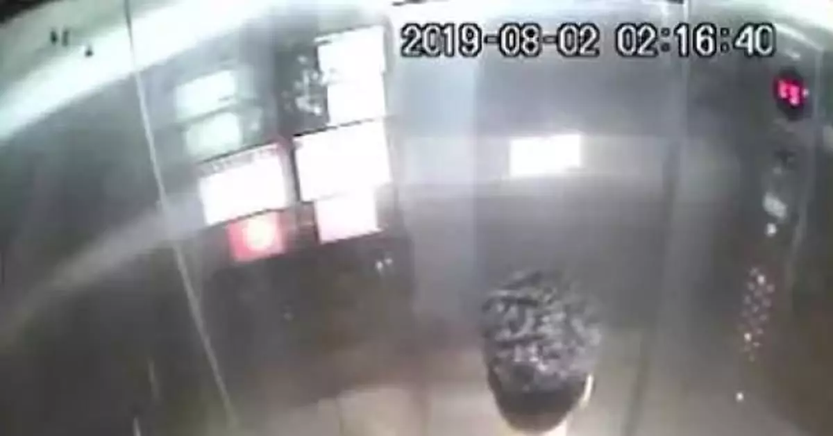 男子連續兩天在同一部電梯內猥褻女性 被行拘7日