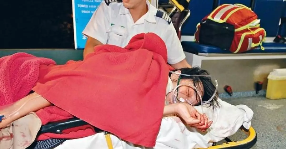 ﻿收入銳減 酒後行兇 導遊遷怒貼紙人士 連儂隧道狂斬三人