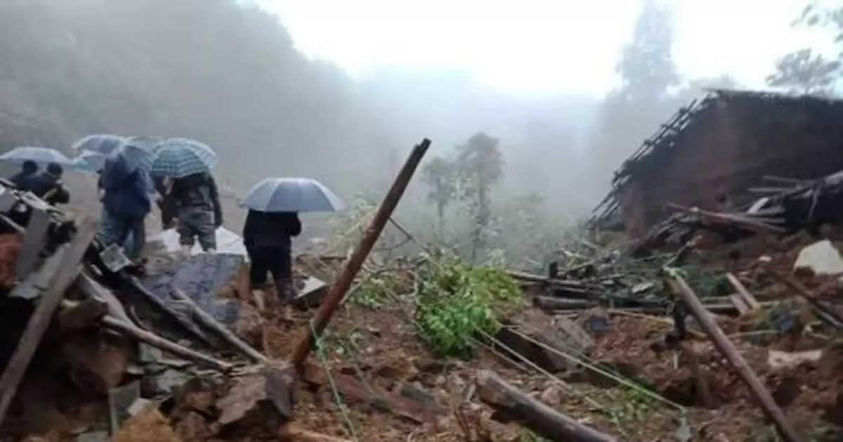 雲南巧家突發泥石流 9名失聯人員的遺體已被找到