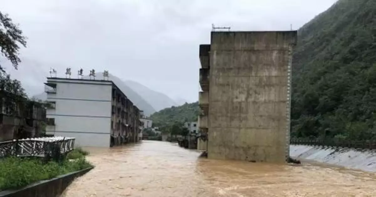 暴雨持續！北川7850人受災，多條道路出現塌方斷道