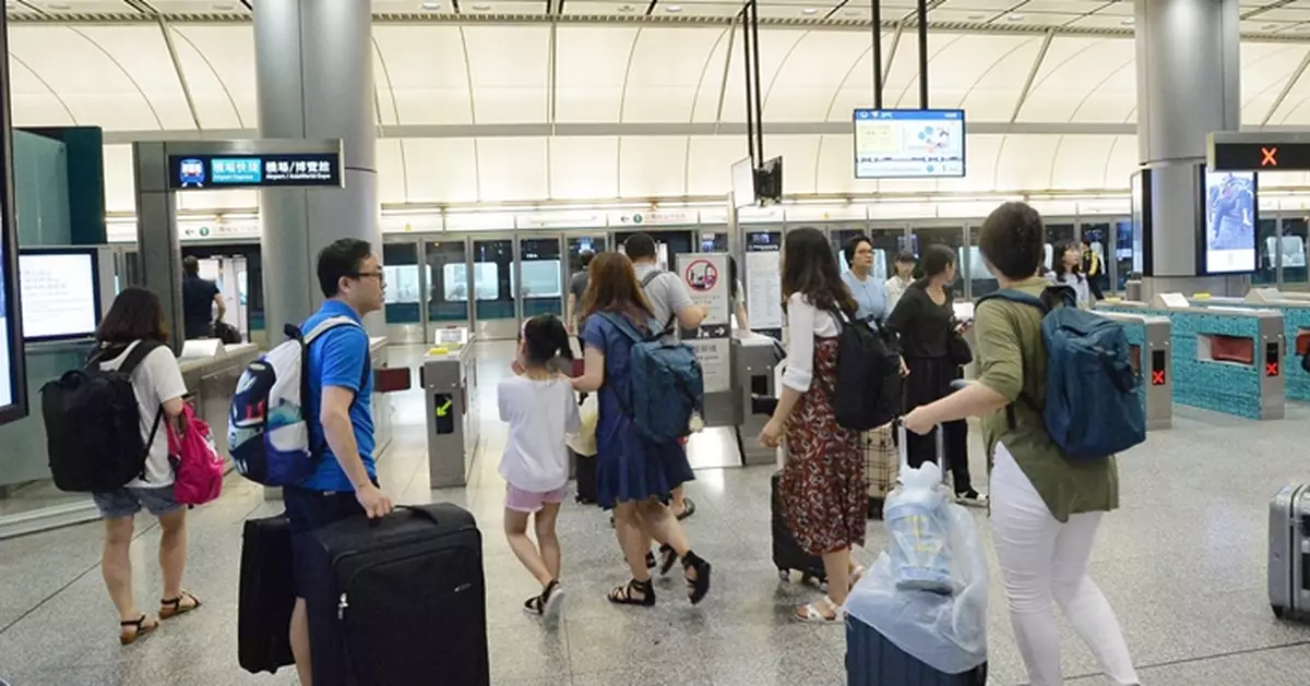 機場快線晚上10時起只來往機場及香港站