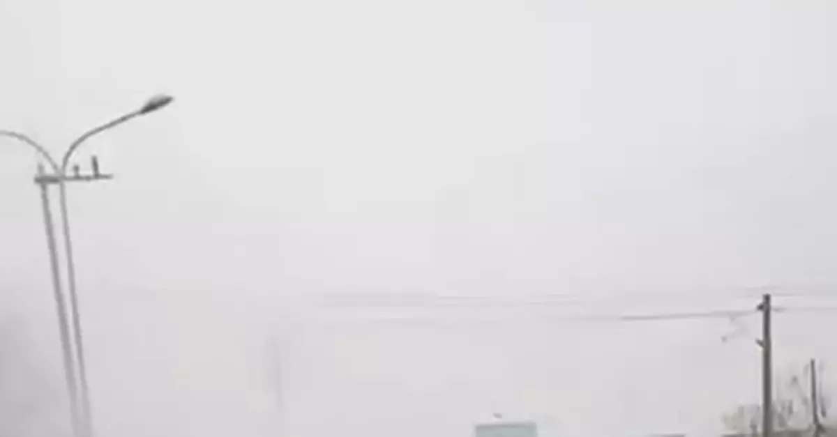 私家車高速路自燃！北京仨公交司機抓土滅火