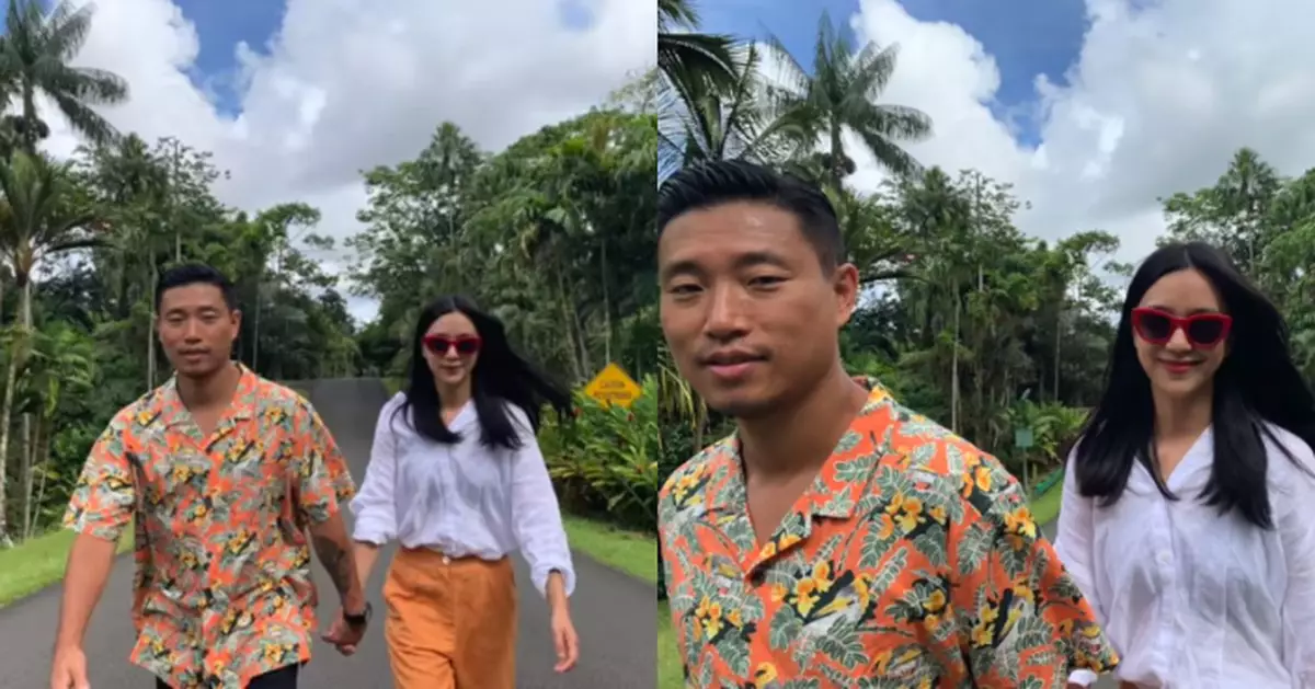 Gary老婆近鏡正面照公開！戴住太陽眼鏡都難掩溫柔氣質