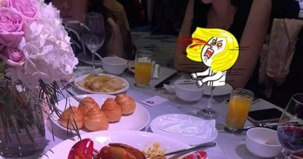 吃喜酒一抬頭 羞見正妹超巨視角