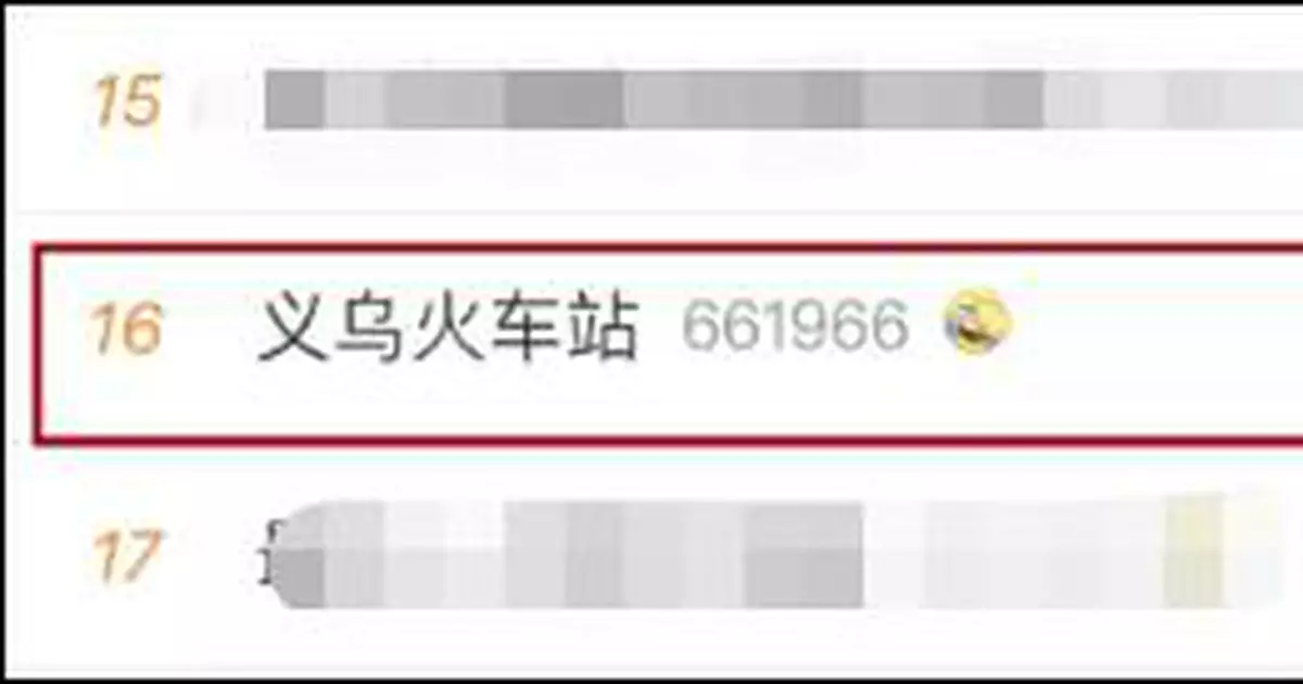 義烏火車站火了 網友: 一下火車以為到了沙特