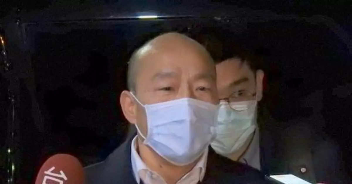 聞消毒水舉動引熱議　韓國瑜親自解惑