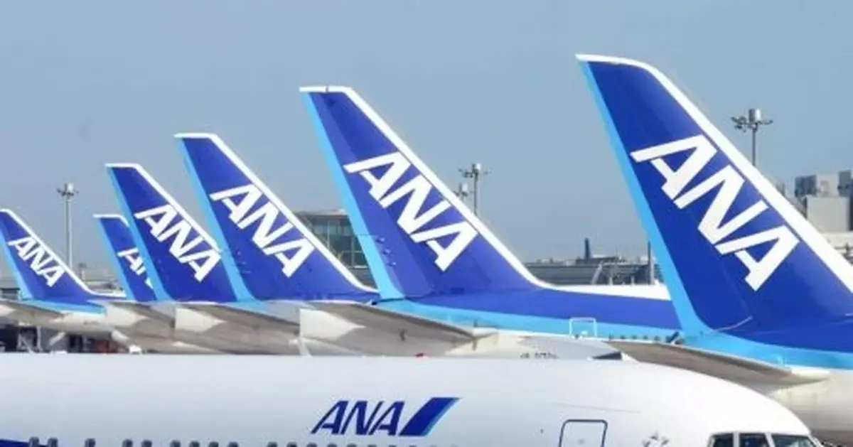 全日空下周一至3月28號 停飛來往香港至大阪航班