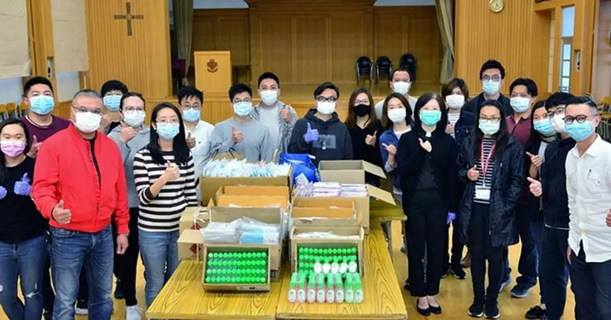 測量師學會籌集口罩 轉贈弱勢社群