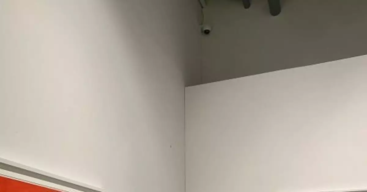 深V美女逛美術館 側身超凶肉色一片